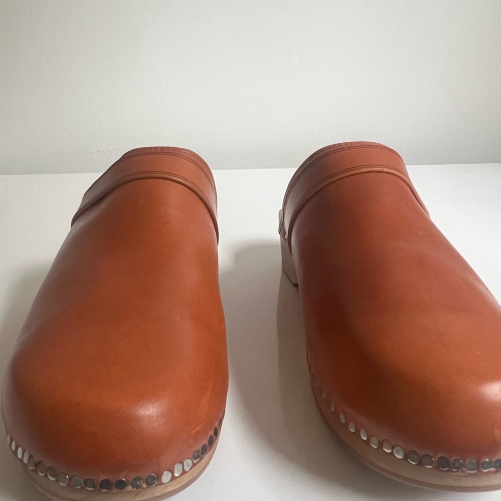 Original Isabel Marant Leather Clogs - Picture 14 of 15